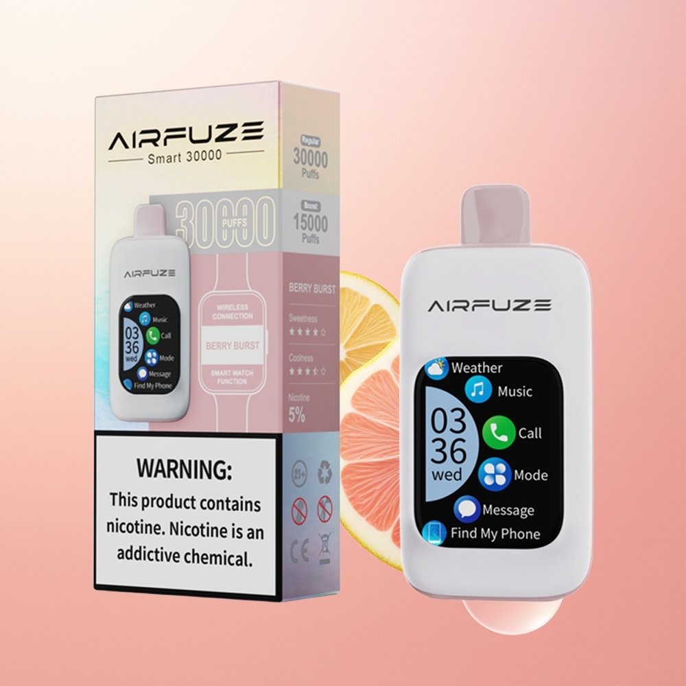 AirFuze Smart 30000 انفجار التوت الذكي 900 مللي أمبير