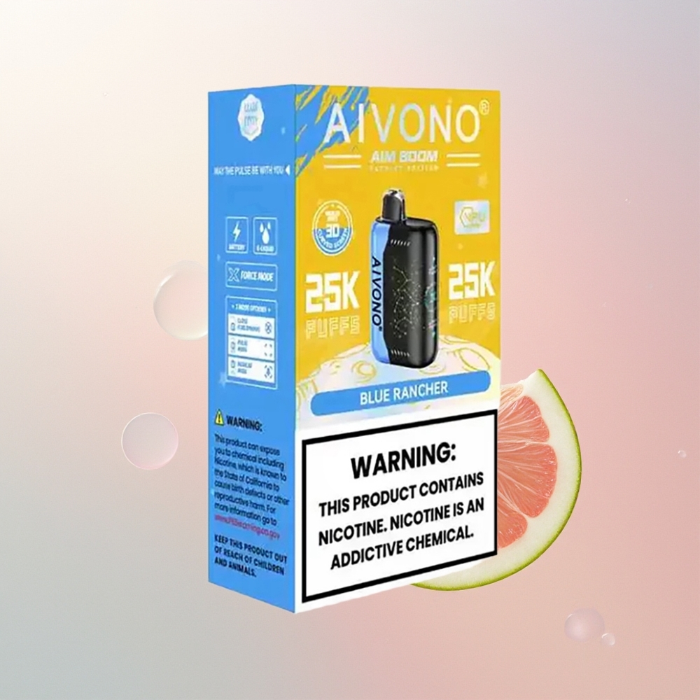 Aivono Aim Boom 25000 الرعش الأزرق 28 مل 650 مللي أمبير