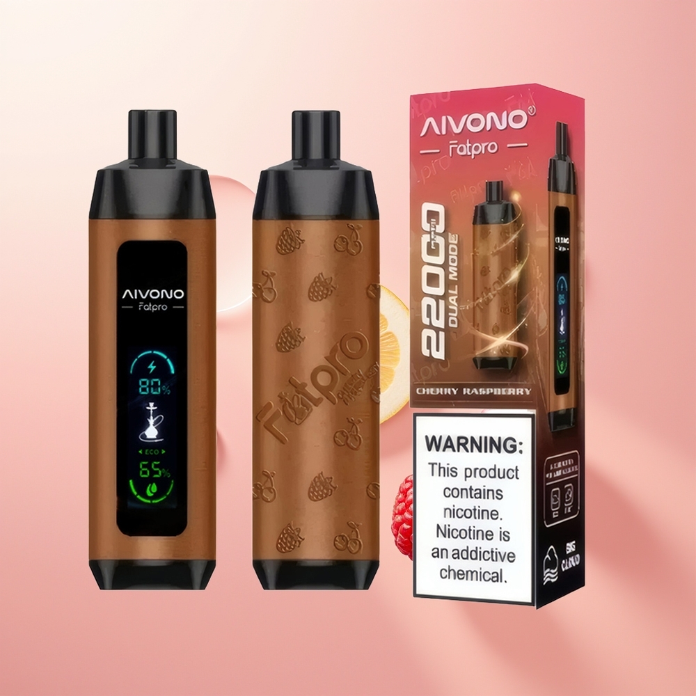 Aivono Aim Fatpro 22000 كرز توت العليق بخار مزدوج