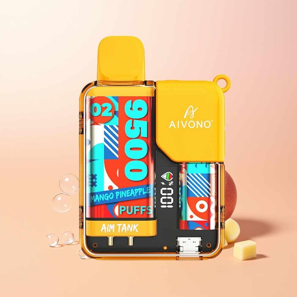 Aivono Aim Tank 9500 مانجو أناناس LCD