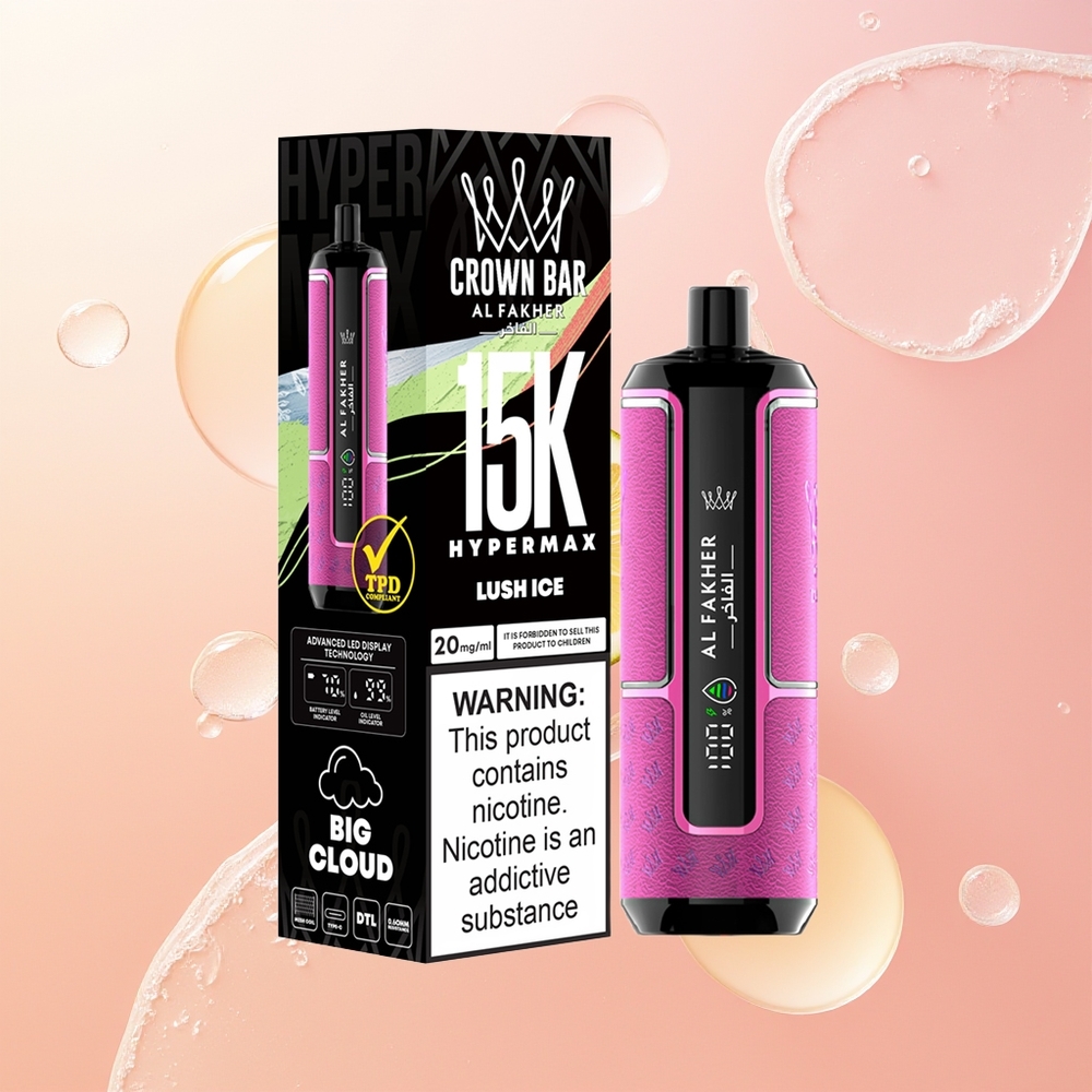 Al Fakher Crown Bar 15K Hypermax لوش آيس 22 مل 15K