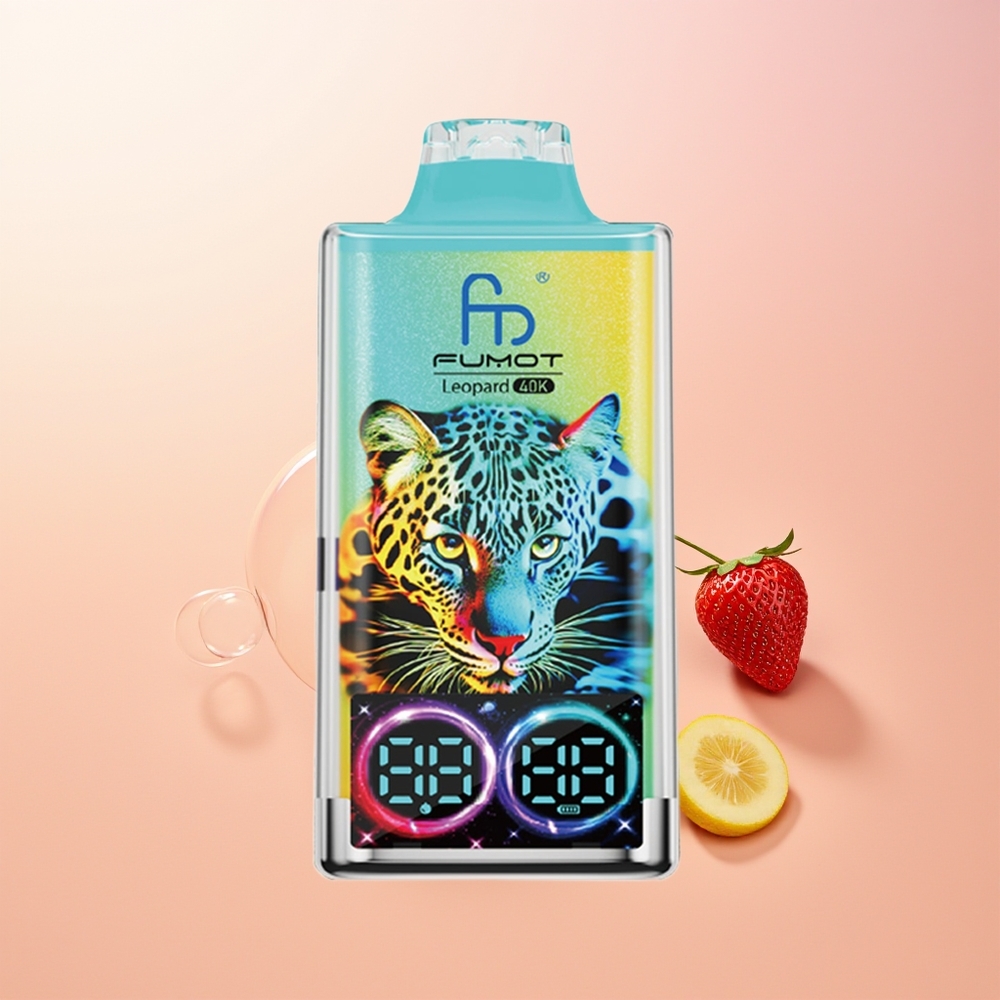 Fumot Leopard 40K فراولة موز بقوة 5