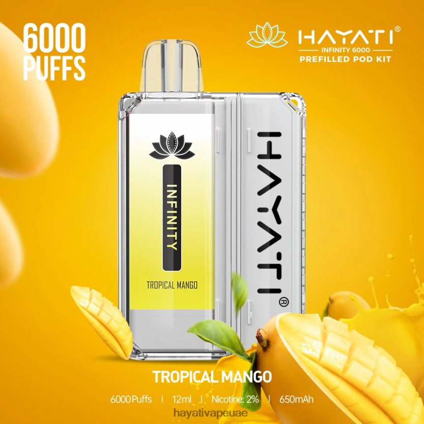 Hayati Infinity 6000 مجموعة جراب المانجو الاستوائية - Hayati UAE 4B028H163