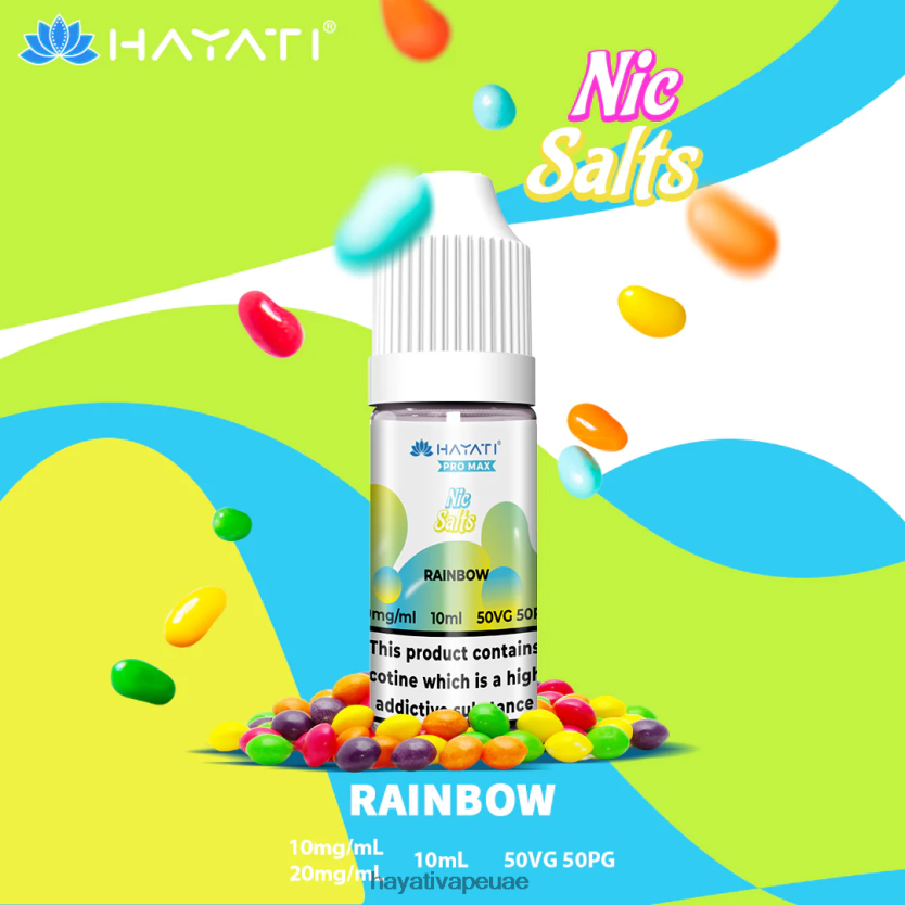 Hayati Pro Max أملاح النيكل قوس المطر - Hayati Vape Price 4B028H252