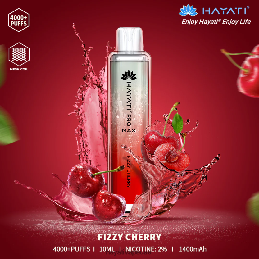 Hayati Pro Max يمكن التخلص منه الكرز الغازية - Hayati UAE 4B028H103