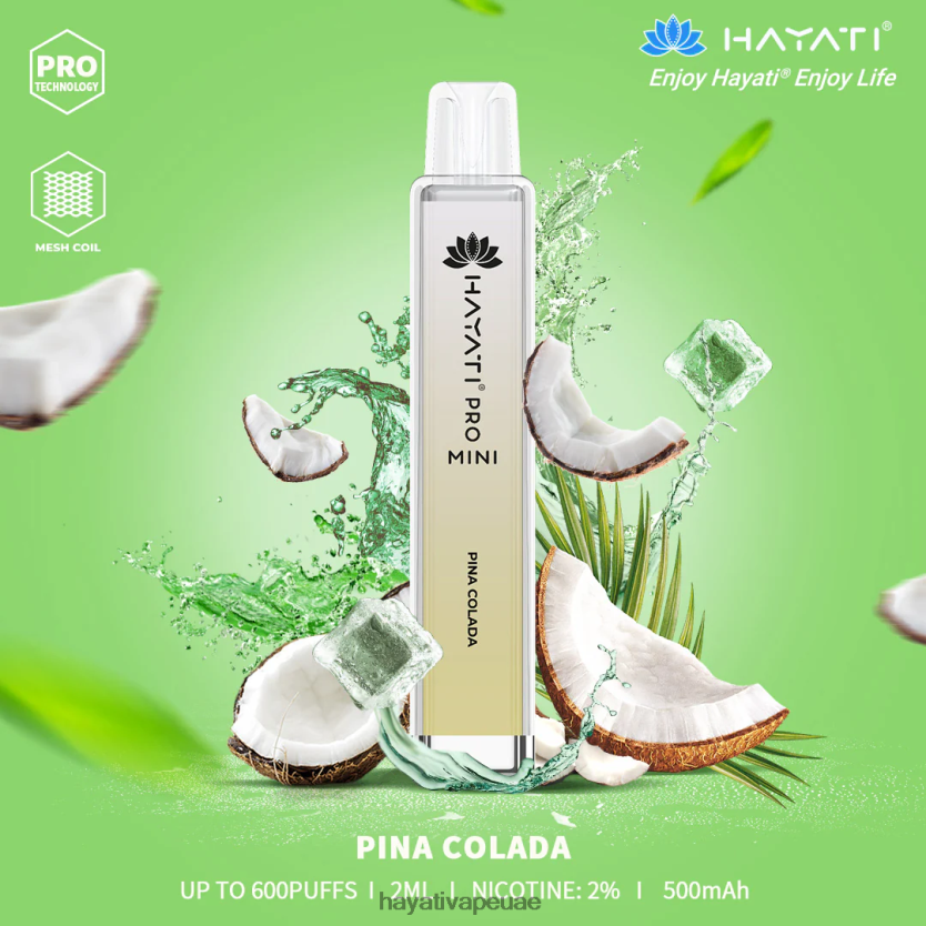 Hayati Pro Mini يمكن التخلص منه بينا كولادا - Hayati Vape Near Me 4B028H29