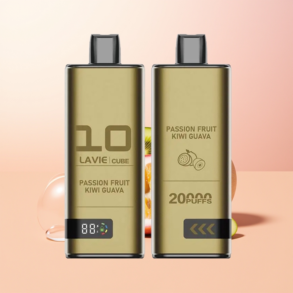 Lavie Cube 20000 جوافة فاكهة العاطفة الكيوي 28 مل