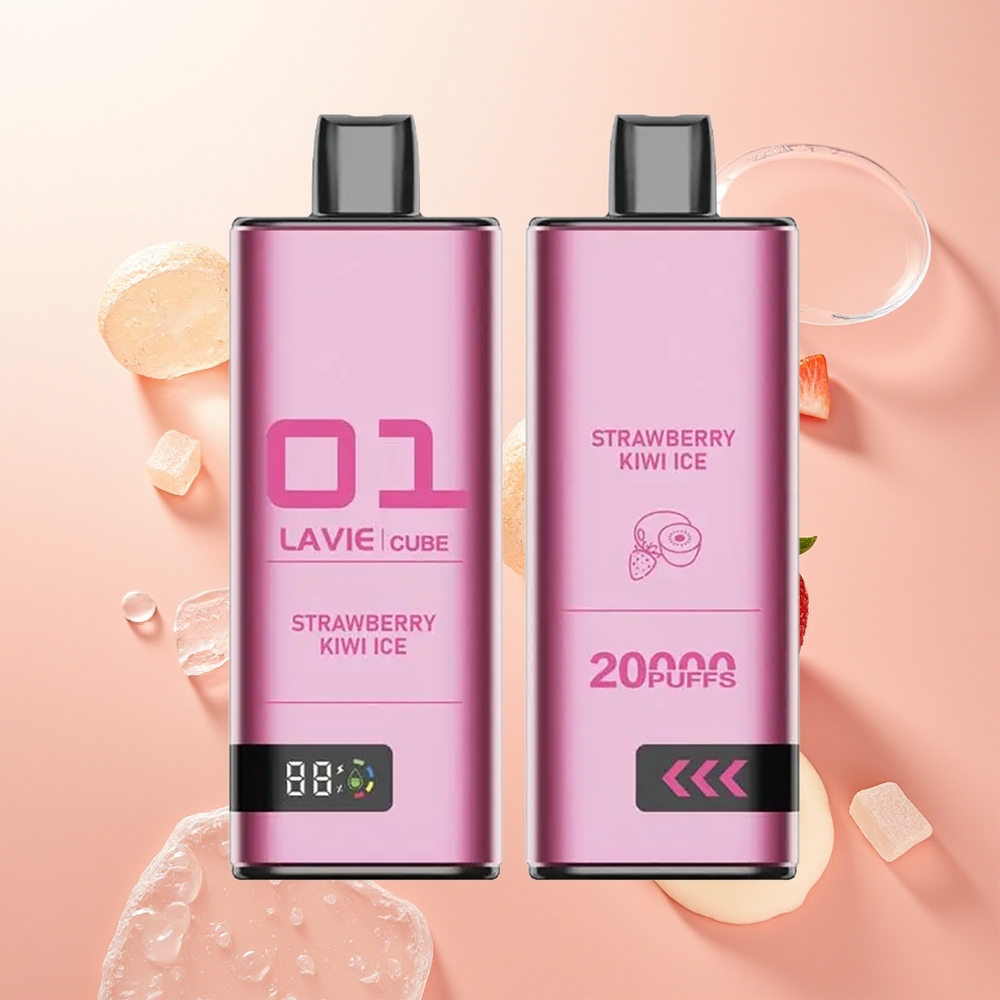 Lavie Cube 20000 فراولة كيوي جليد بسعة 28 مل