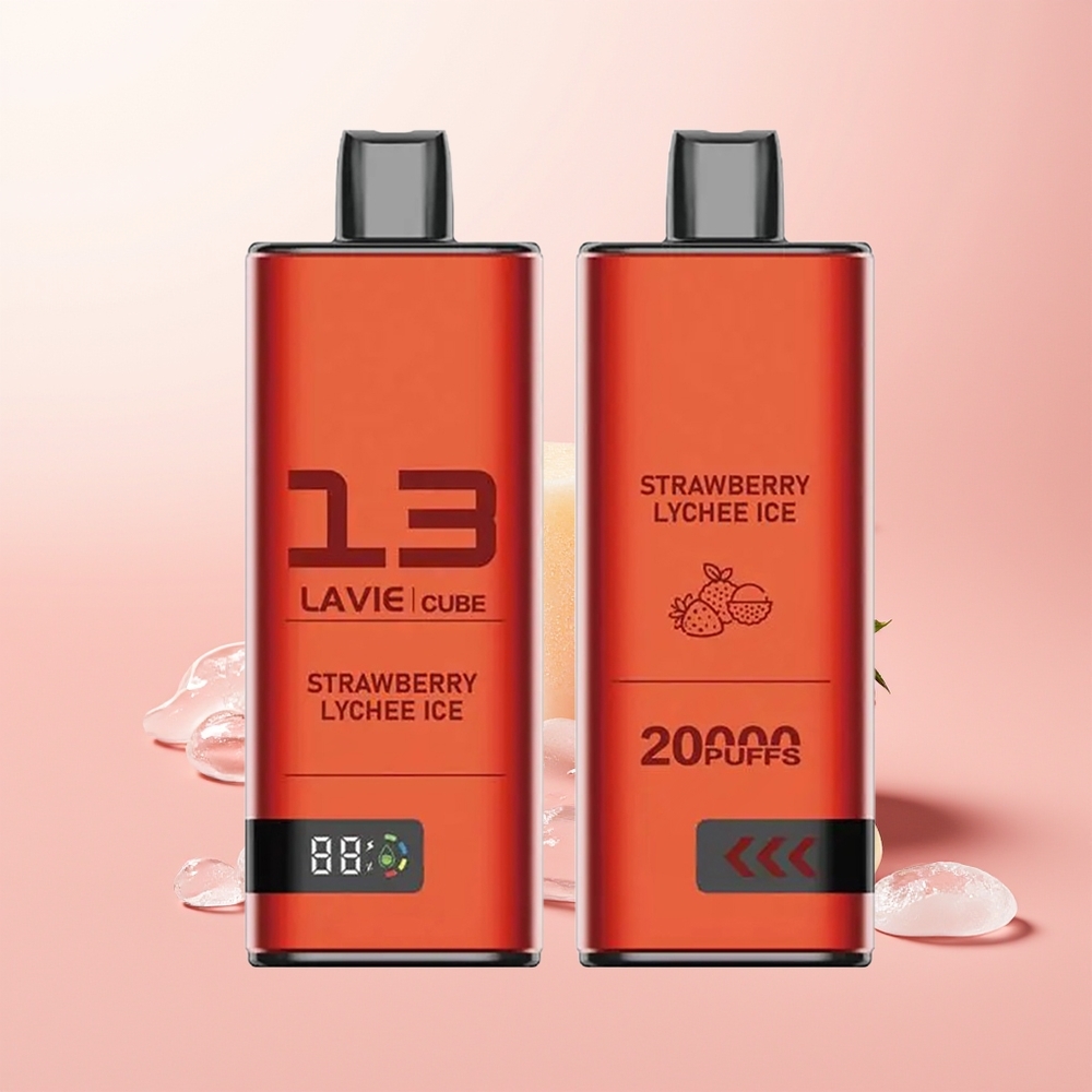 Lavie Cube 20000 فراولة ليتشي آيس 28مل