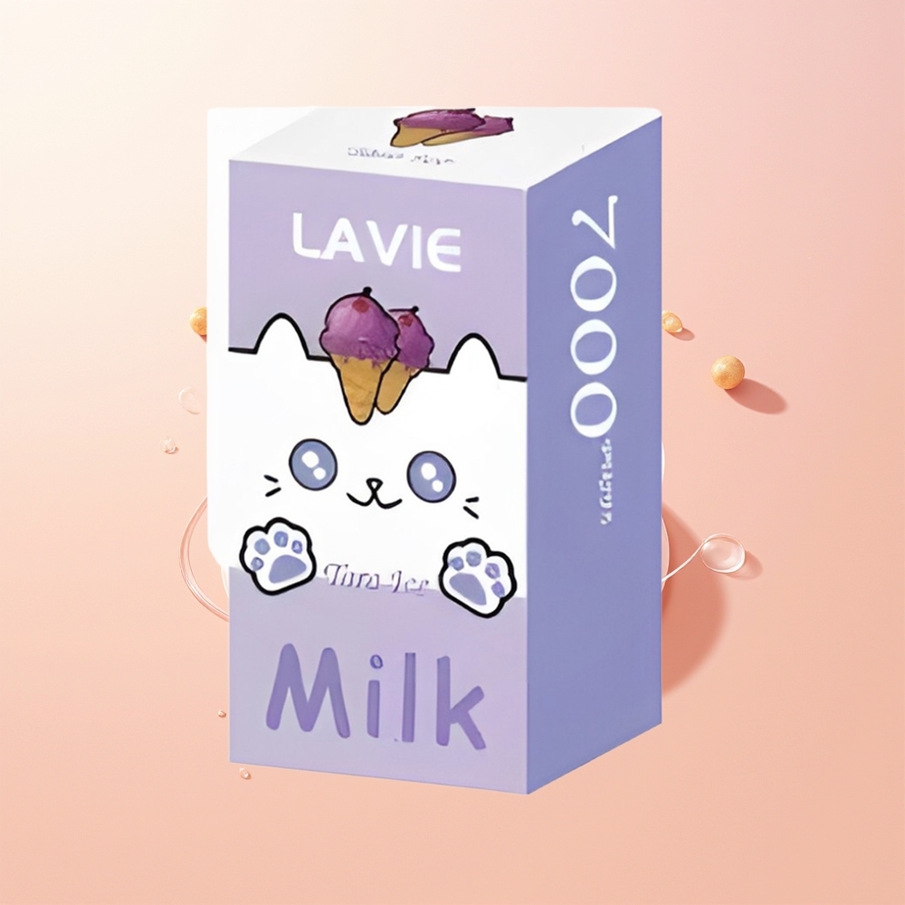 Lavie Milk 7000 تارو آيس 16 مل 600 مللي أمبير