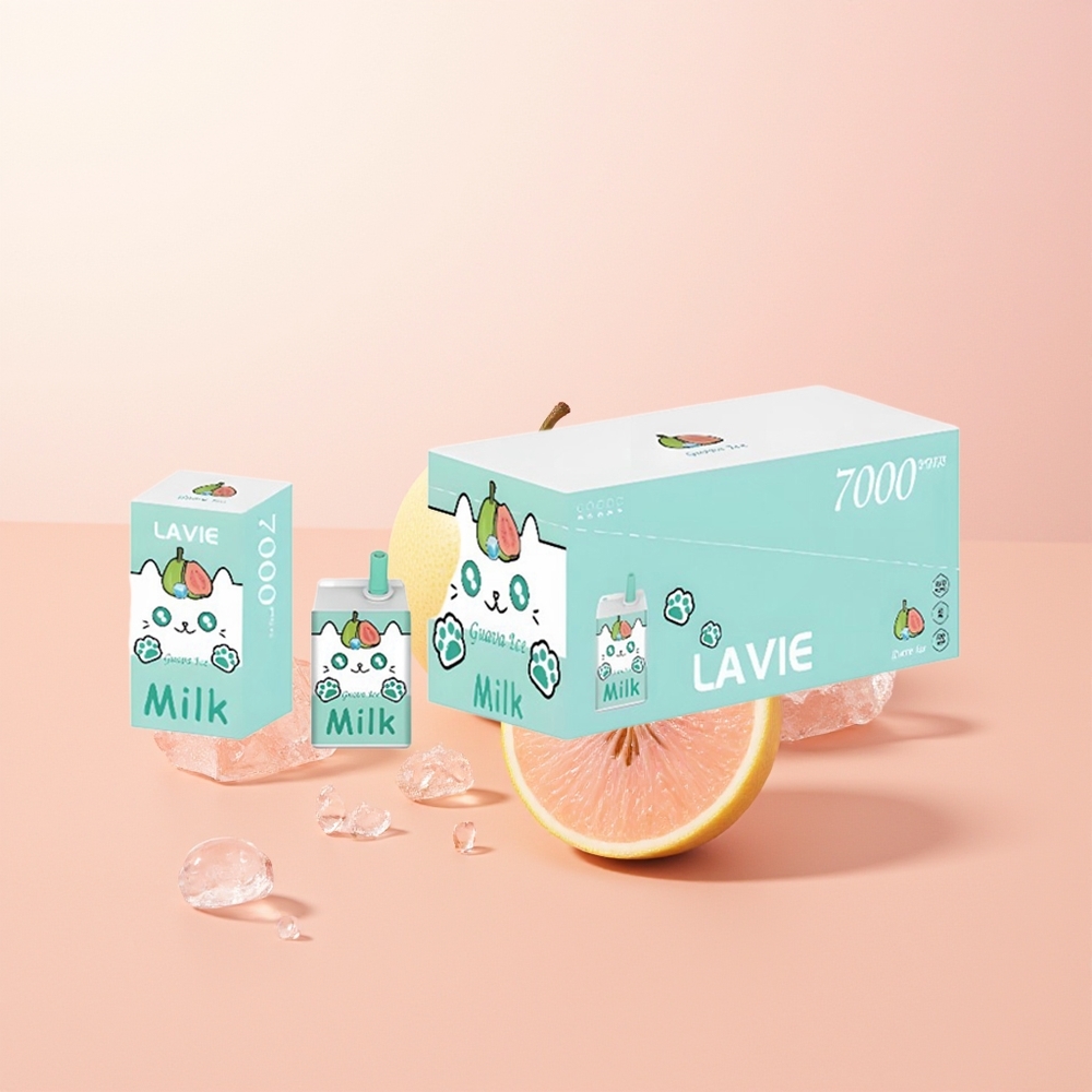 Lavie Milk 7000 جوافة مثلجة 600 مللي أمبير