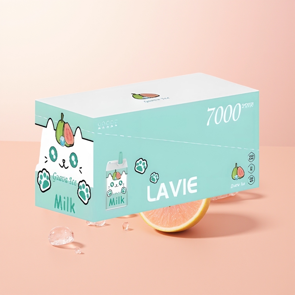 Lavie Milk 7000 جوافة مثلجة 600 مللي أمبير