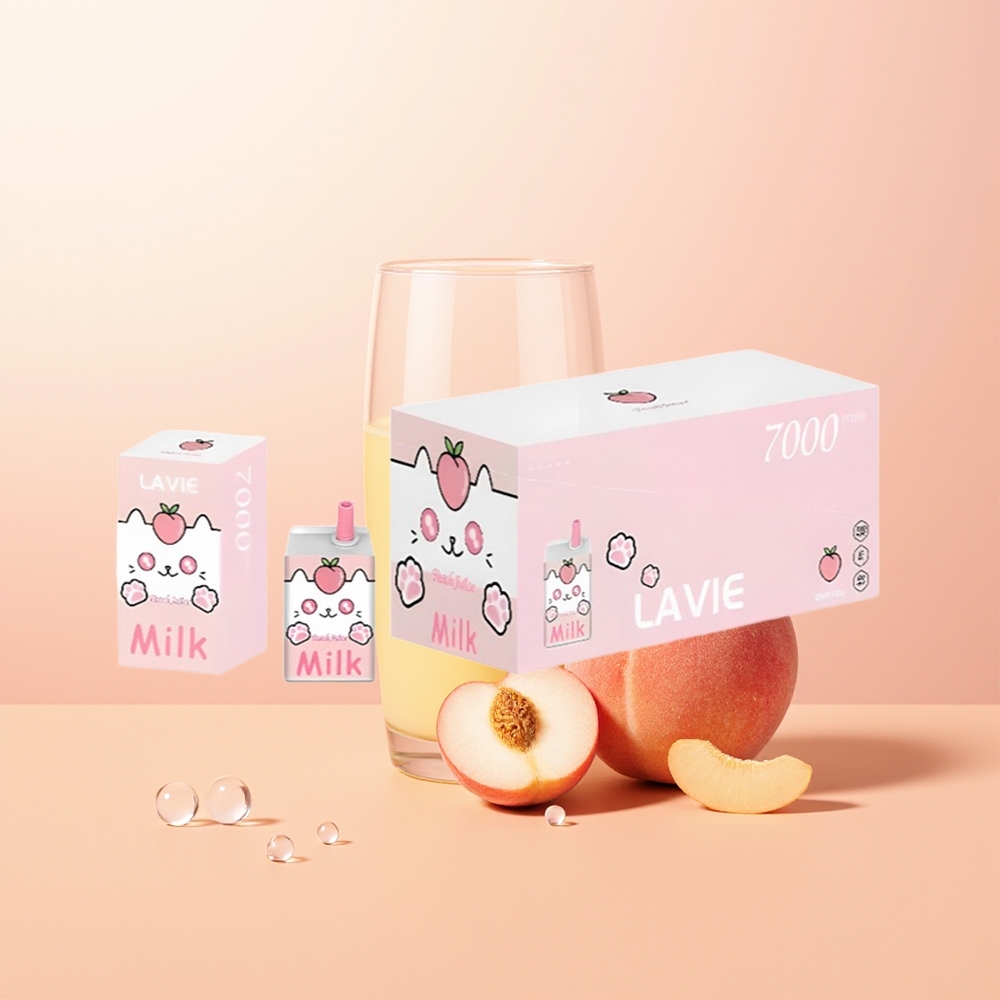 Lavie Milk 7000 عصير الخوخ 16 مل
