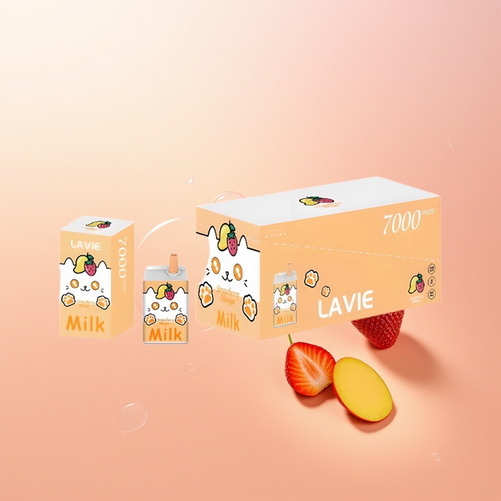 Lavie Milk 7000 فراولة مانجو 16مل