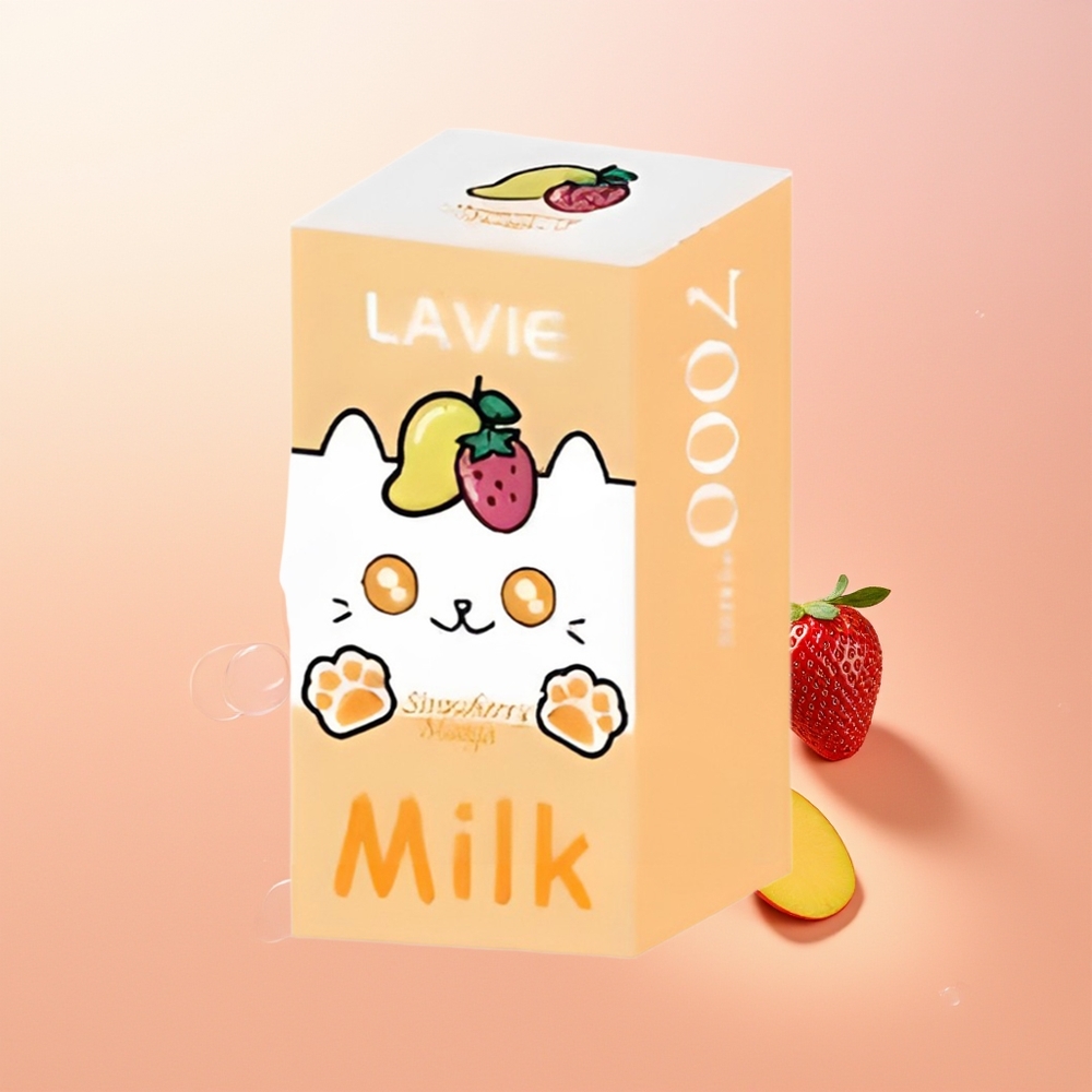 Lavie Milk 7000 فراولة مانجو 16مل
