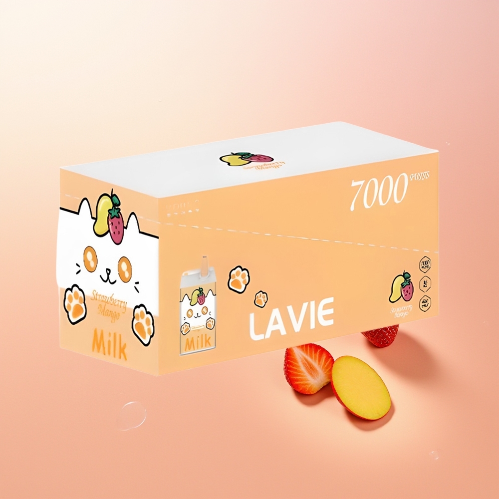 Lavie Milk 7000 فراولة مانجو 16مل