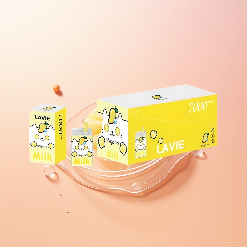Lavie Milk 7000 مانجو آيس 16مل 600مللي أمبير