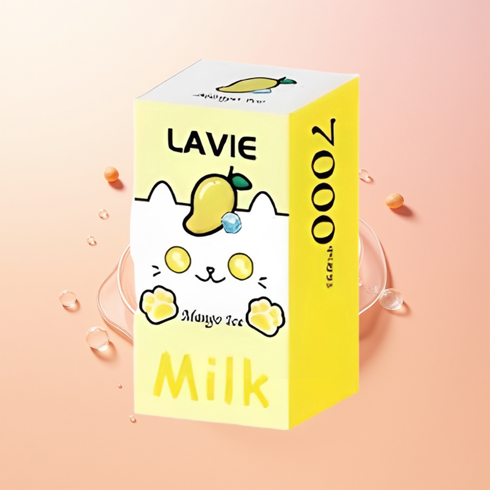 Lavie Milk 7000 مانجو آيس 16مل 600مللي أمبير