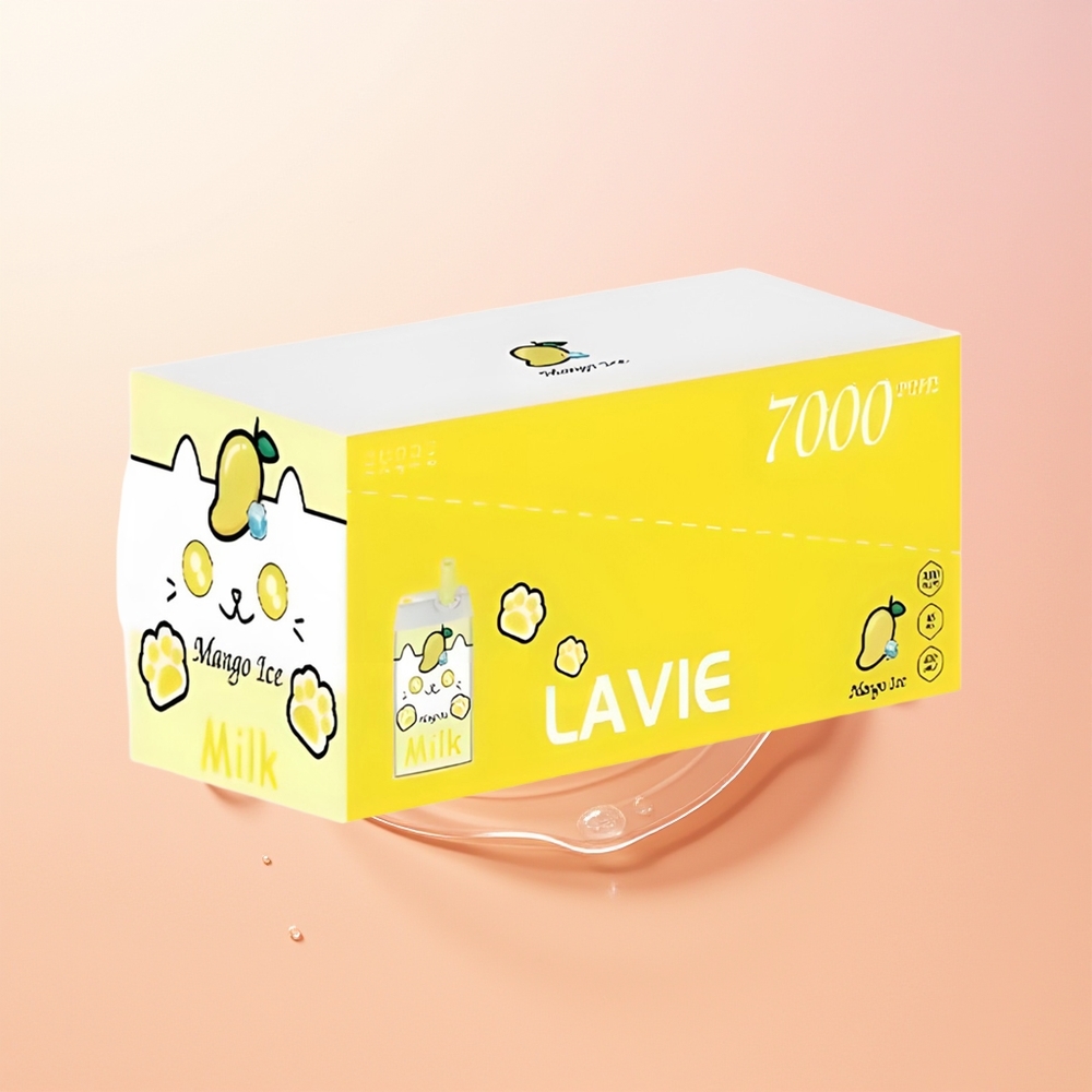Lavie Milk 7000 مانجو آيس 16مل 600مللي أمبير