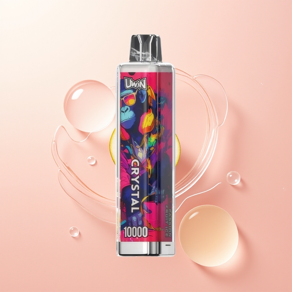 Uwin Crystal 10000 فاكهة العاطفة الجليدية مع أضواء آر جي بي