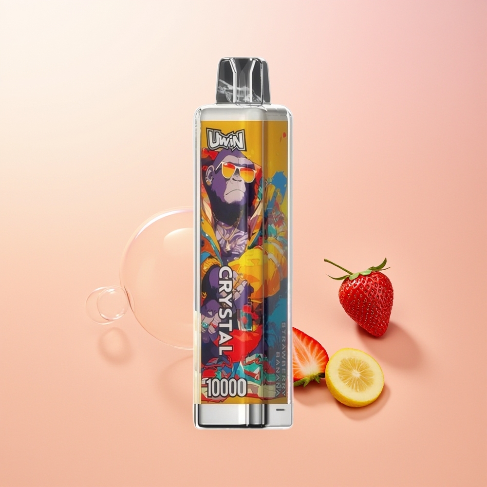 Uwin Crystal 10000 فراولة موز بأضواء آر جي بي