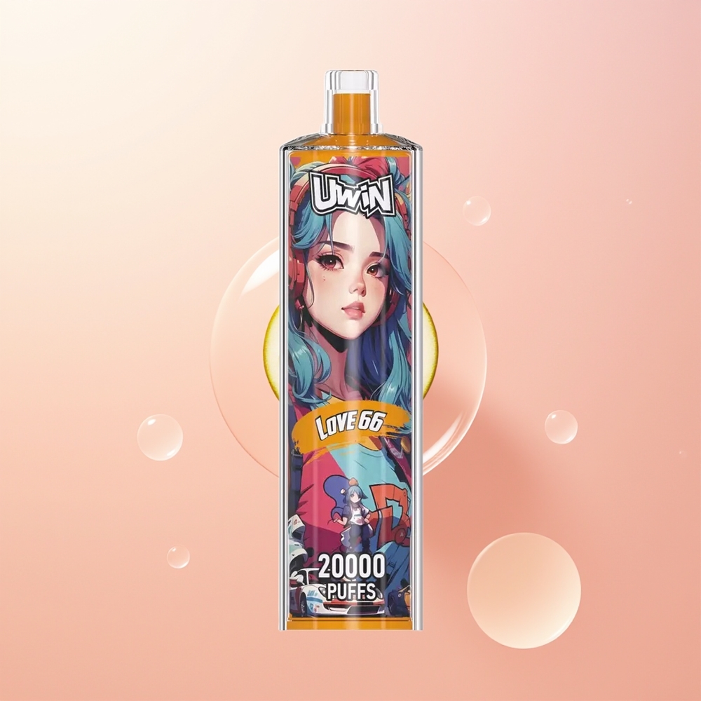 Uwin Shisha Hookah Crystal 20000 Puffs حب 66 شبكة