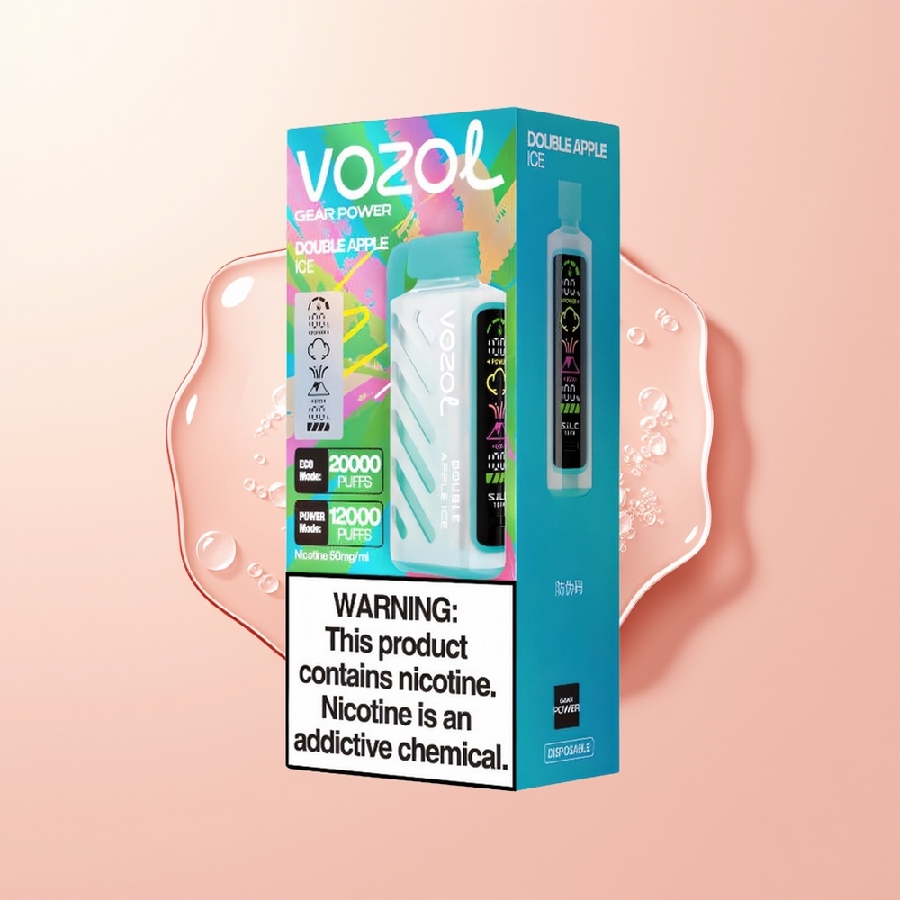 VOZOL Gear Power 20000 تفاحتين مثلج بالشاشة الكاملة وتقنية اللف المزدوج