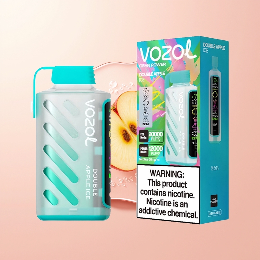 VOZOL Gear Power 20000 تفاحتين مثلج بالشاشة الكاملة وتقنية اللف المزدوج