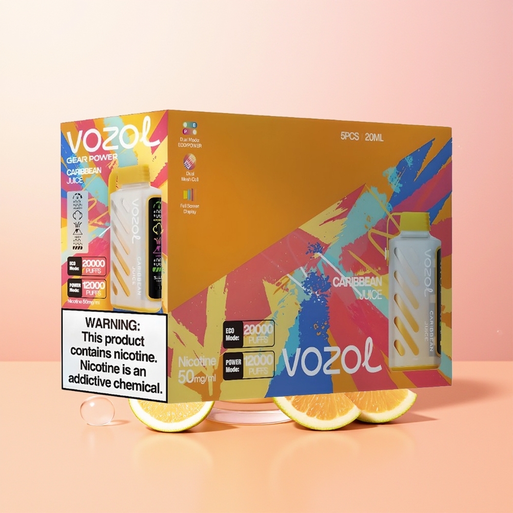 VOZOL Gear Power 20000 عصير الكاريبي التقني المزدوج
