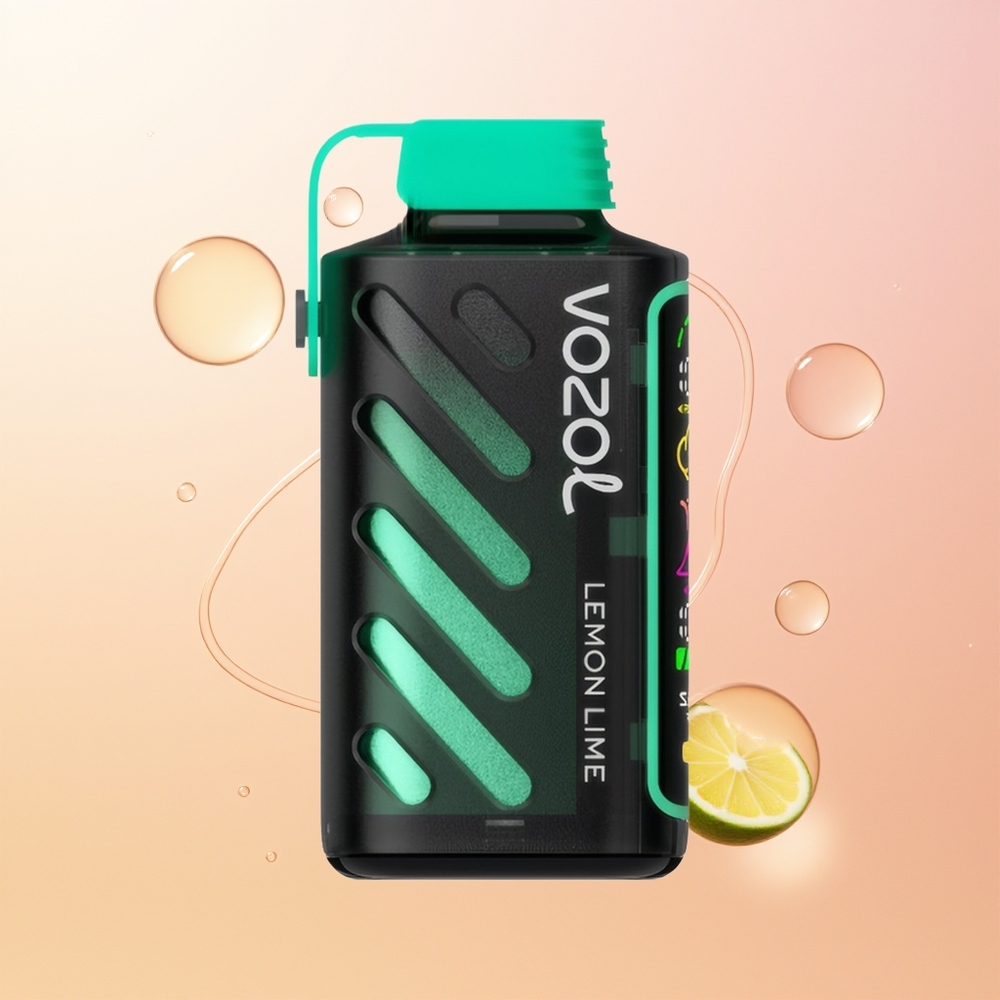 VOZOL Gear Power 20000 ليمون لايم بقوة 20000 نفخة وشاشة كاملة