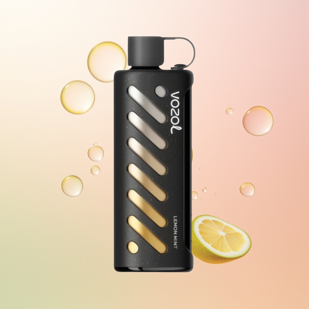 VOZOL Gear Shisha 25000 ليمون نعناع بتقنية SiLC