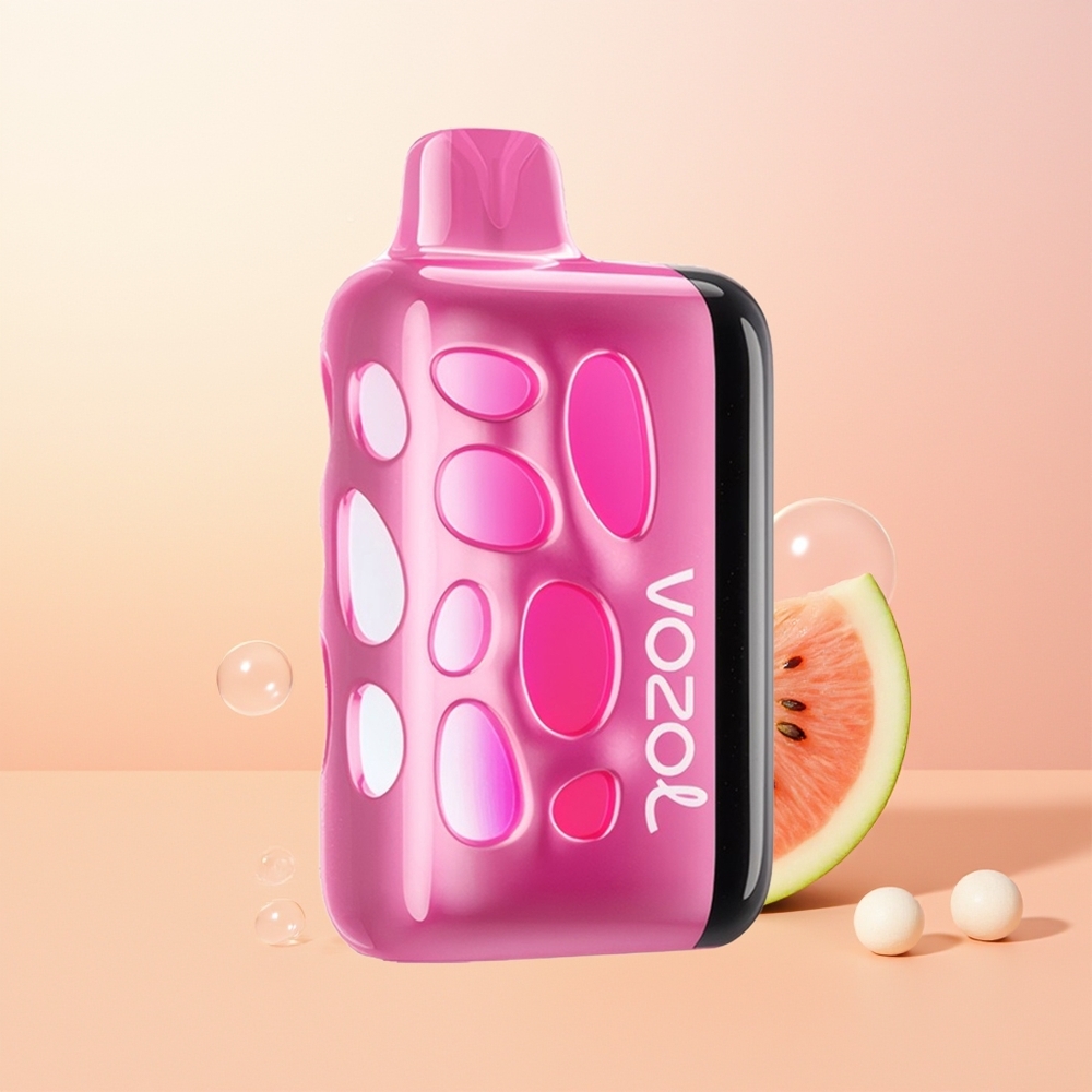 VOZOL RAVE 40000 فراولة بطيخ خوخ مع وميض 270 درجة