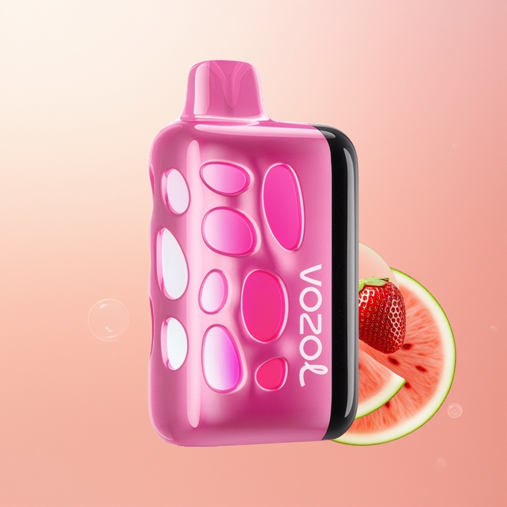 VOZOL RAVE 40000 فراولة بطيخ مع شحن سريع و إضاءة متوهجة