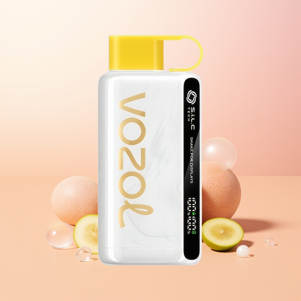 VOZOL STAR 9000/12000 فاكهة الكيوي والباشن فروت والجوافة مع شاشة اهتزاز وتقنية الشحن السريع