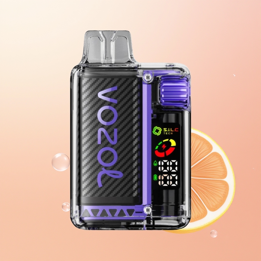 VOZOL Vista 20000 زهرة البنفسج والجريب فروت بشاشة أوليد وتعديل 6 مستويات للواط