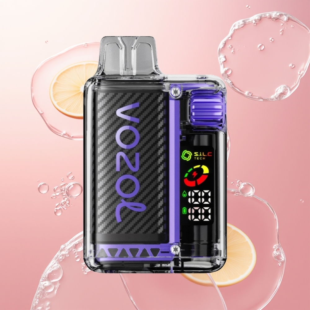 VOZOL Vista 20000 عنب الجليد بشاشة OLED وتقنية SiLC ثنائية الشبكة