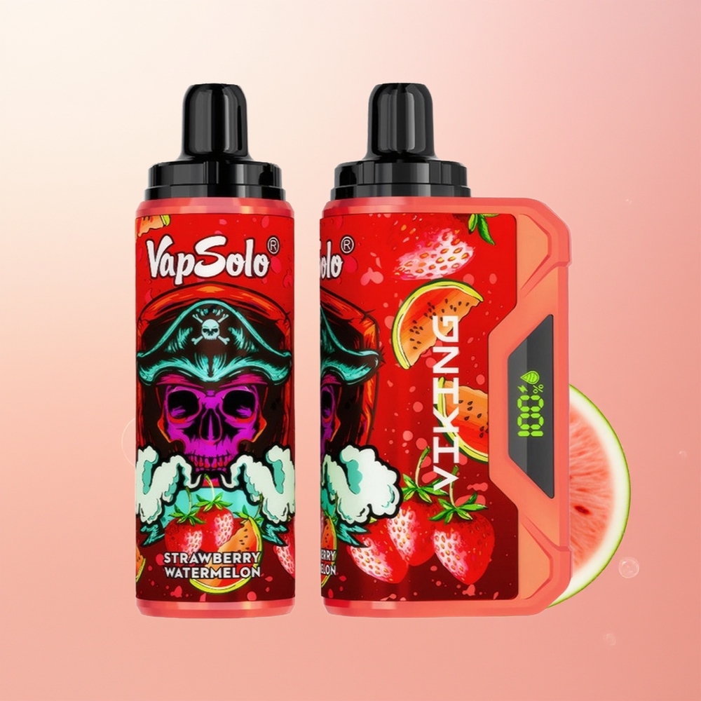 VapSolo VIKING 12000 فراولة بطيخ 22 مل