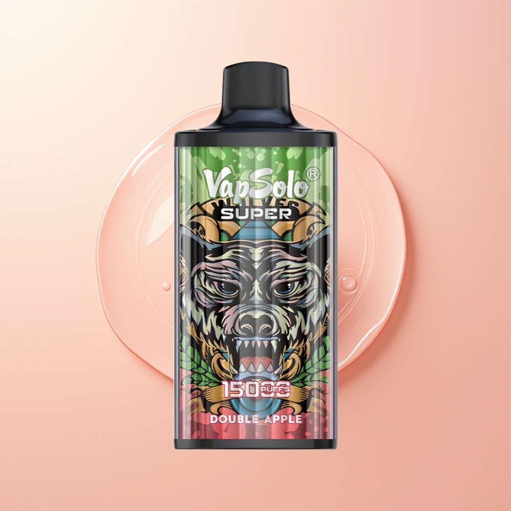 Vapsolo Super 15000 تفاحة مزدوجة مشبك 40 مل