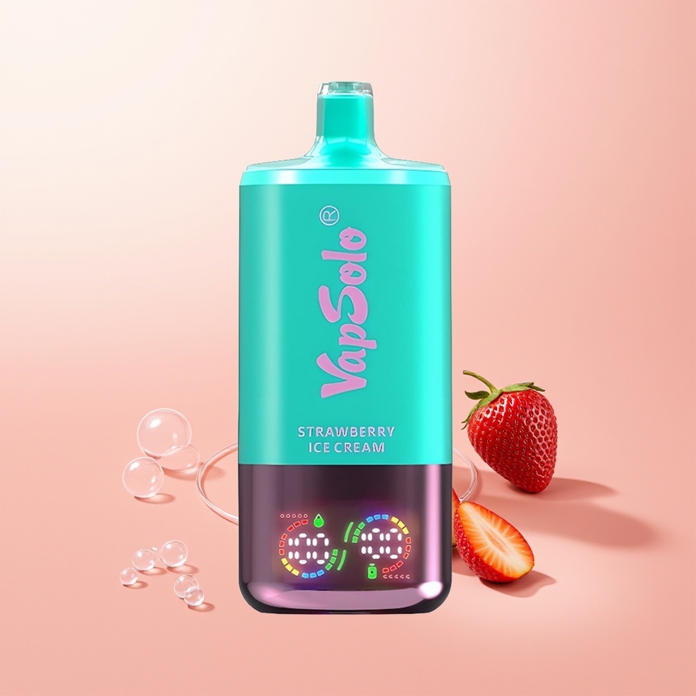 Vapsolo Triple 30000 آيس كريم الفراولة 40 مل 20 مغ/مل