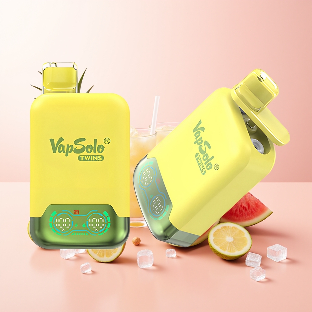 Vapsolo Twins 20000 أناناس جوز الهند  بطيخ ثلج 40 مل