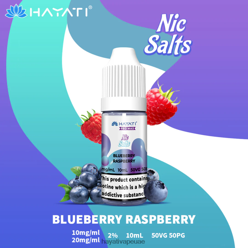 Hayati Pro Max أملاح النيكل توت العليق - Hayati Vape Dubai 4B028H235