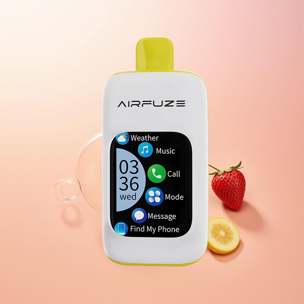 AirFuze Smart Pro 40000 فراولة موز مع شاشة ذكية و 3 مستويات