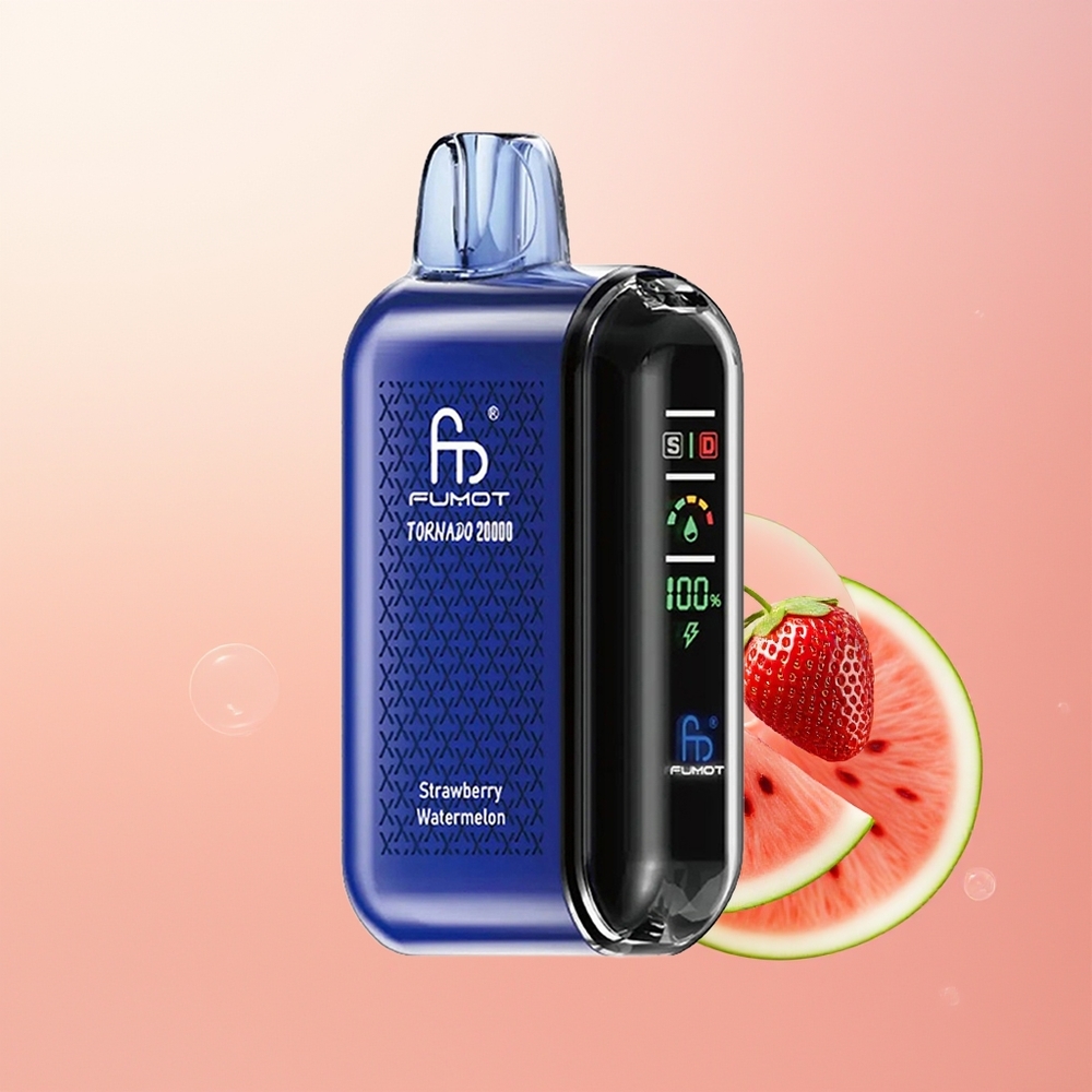 Fumot Tornado 20000 فراولة بطيخ ذكي بشاشة