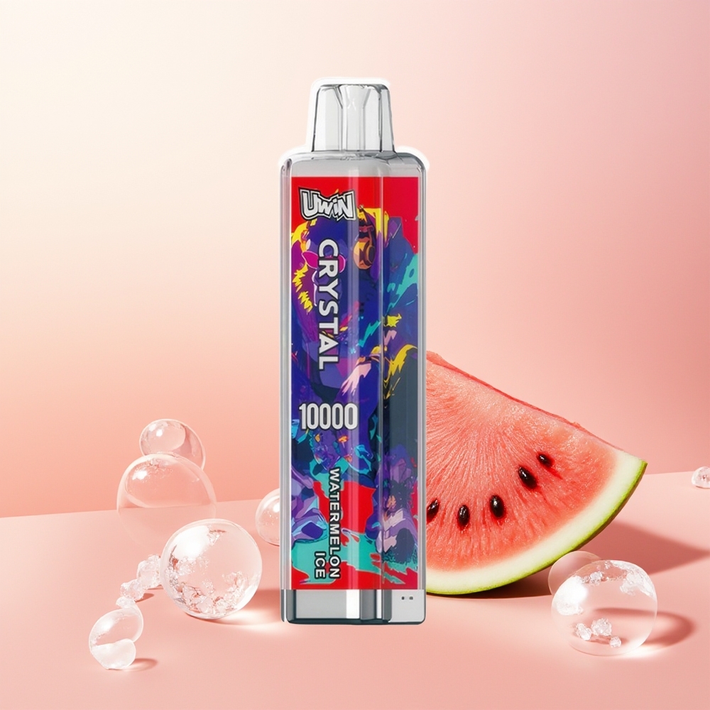 Uwin Crystal 10000 بطيخ مثلج مع أضواء RGB