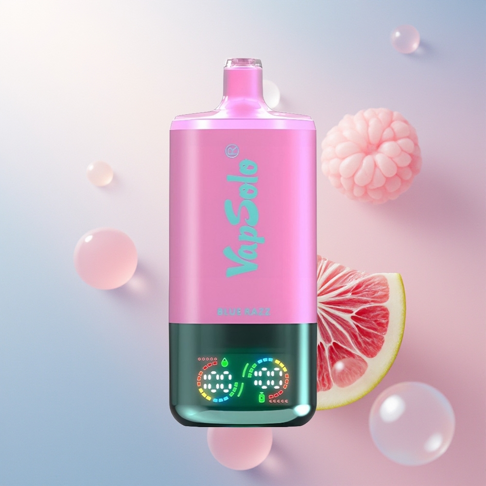 Vapsolo Triple 30000 العنب الأزرق مع 40 مل و 3 خزانات