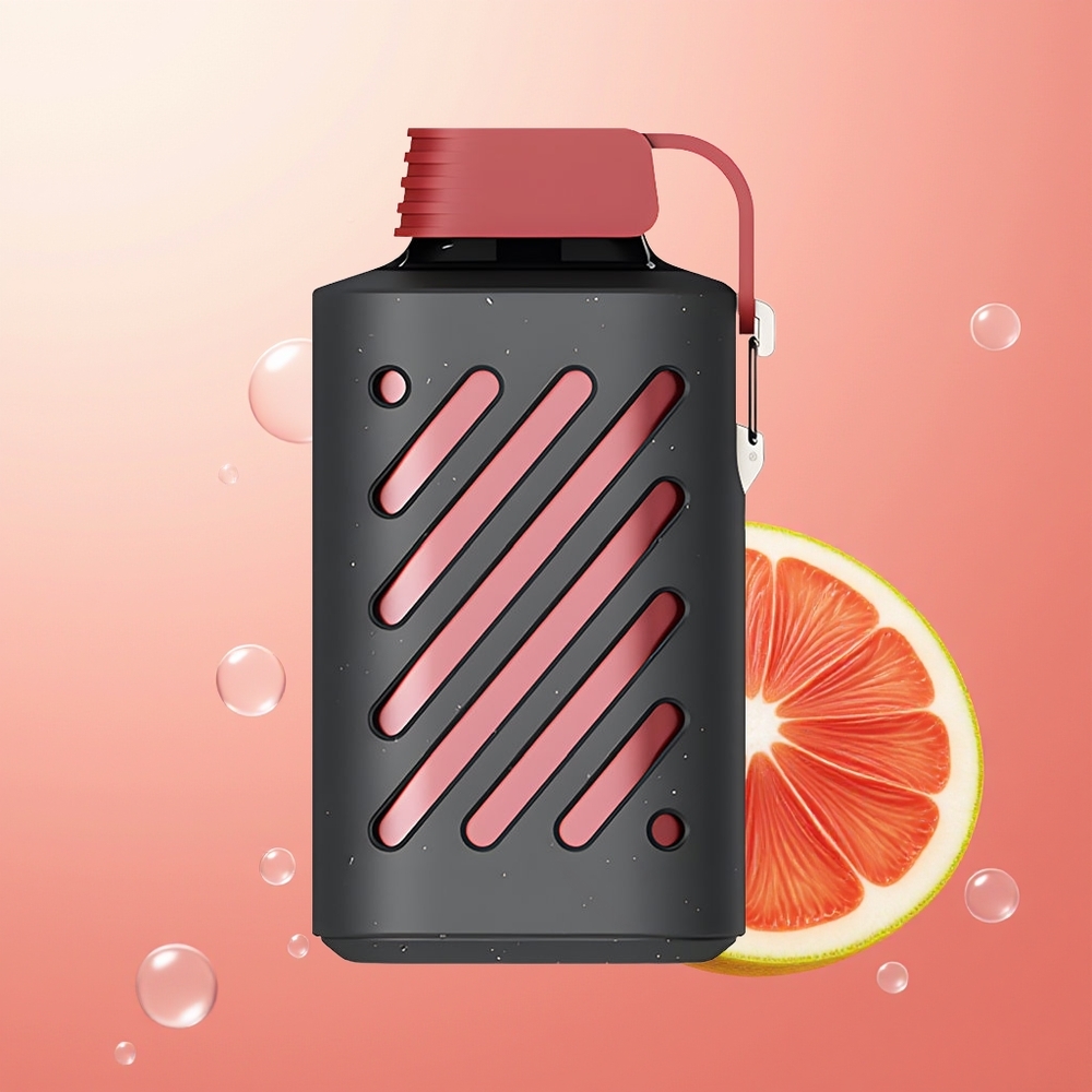 VOZOL GEAR 10000 المحكي الأحمر بسعة سائل ممتدة