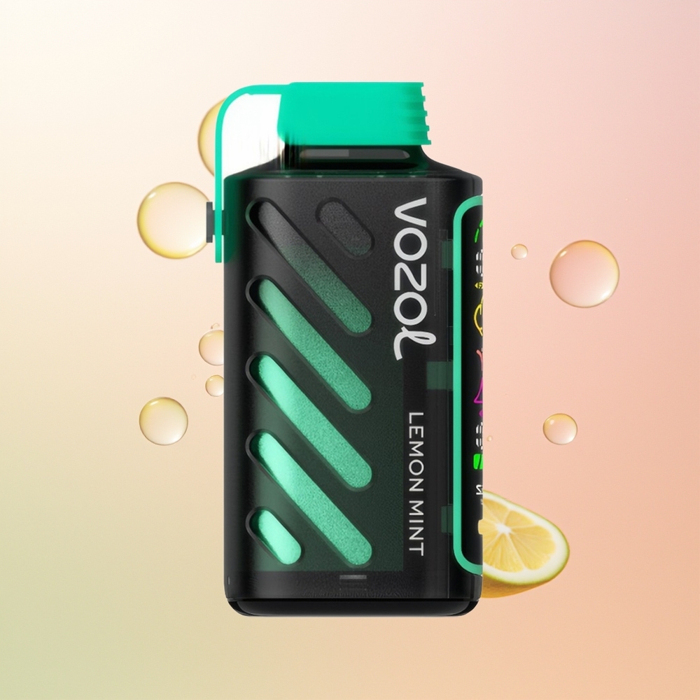 VOZOL Gear Power 20000 ليمون نعناع بشاشة كاملة وتقنية ثنائية