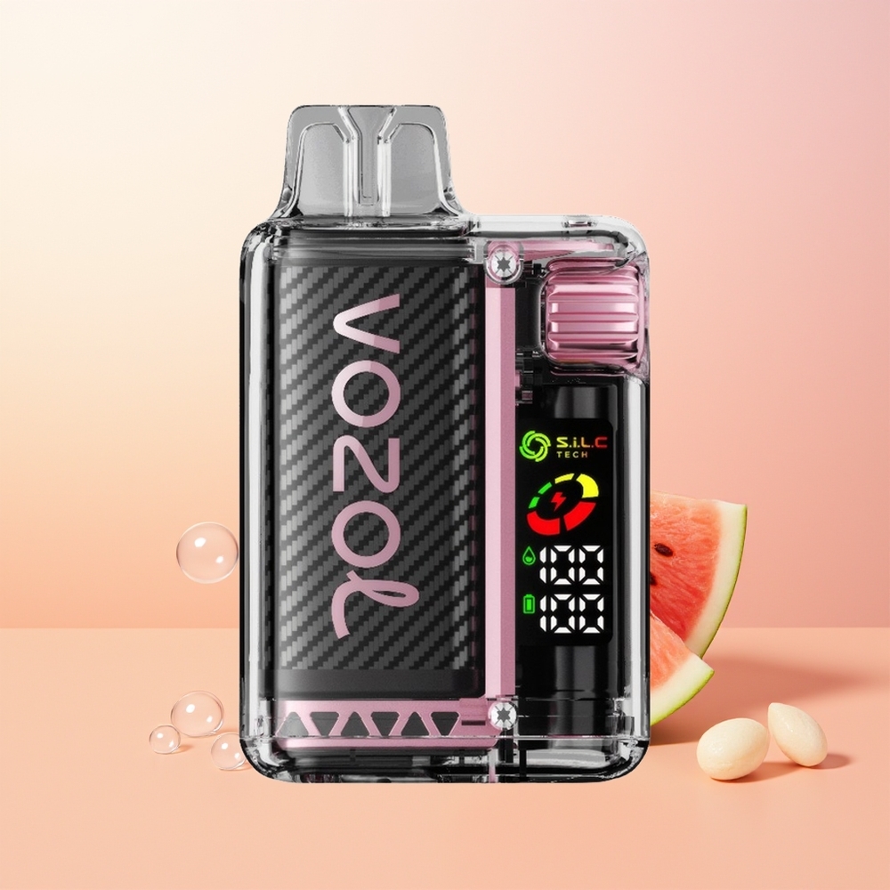 VOZOL Vista 20000 ماء الخوخ والمانجو والبطيخ بشاشة OLED وتعديل 6 مستويات للواط